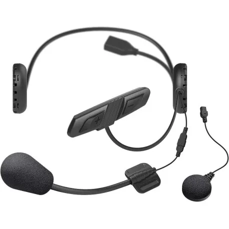 Akční Nabídka Bluetooth handsfree headset 3S PLUS pro skútry pro integrální přilby (dosah 0,4 km) včetně pevného mikrofonu, SENA