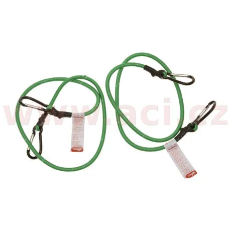 Pouze Dnes Gumicuk s 2 karabinami, délka 100 cm, průměr 7 mm, 2 ks homologace TÜV