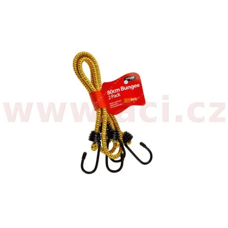 Speciální Cena Gumicuk s 2 jednoduchými háky, délka 80 cm, průměr 7 mm, sada 2 ks homologace TÜV