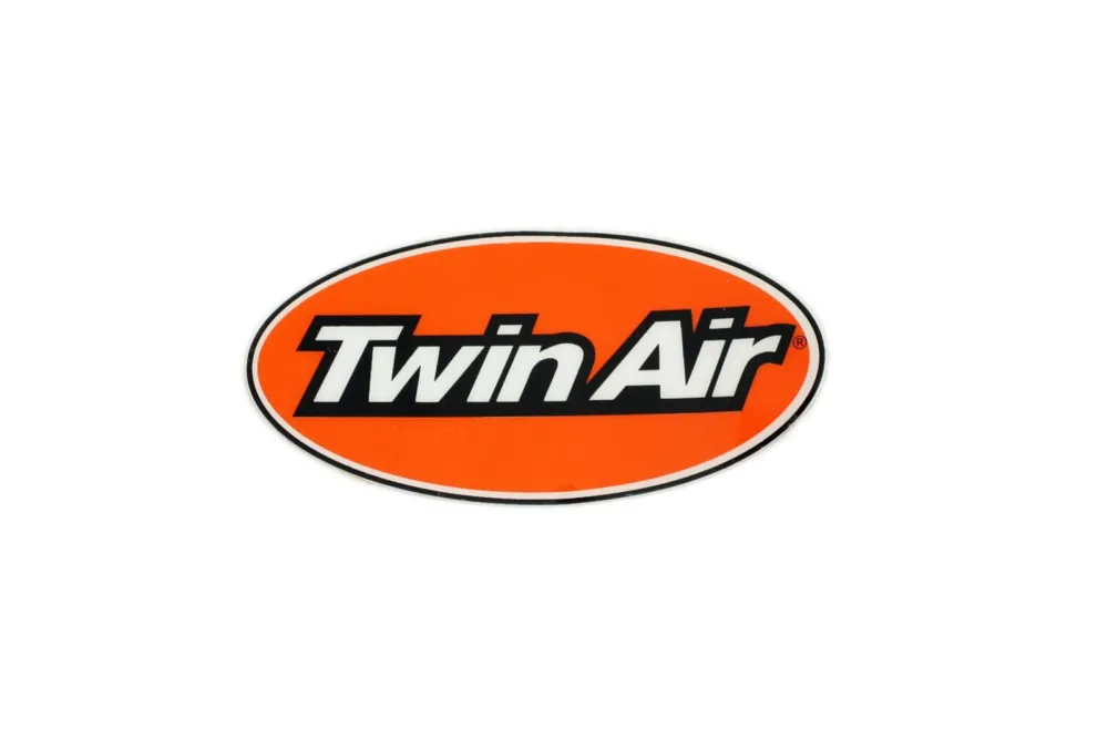 Pouze Dnes Oválná samolepka TwinAir 177718 malý (82×42 mm), vysoce kvalitní – silný materiál