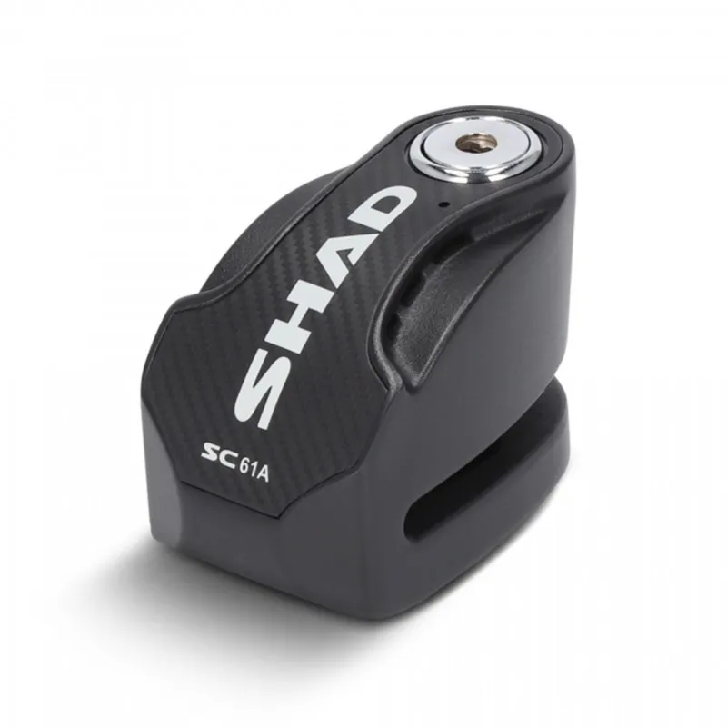 Zámek na kotouč s alarmem SHAD SC61A C0S6100A černý průměr čepu 6mm Ihned K Objednání
