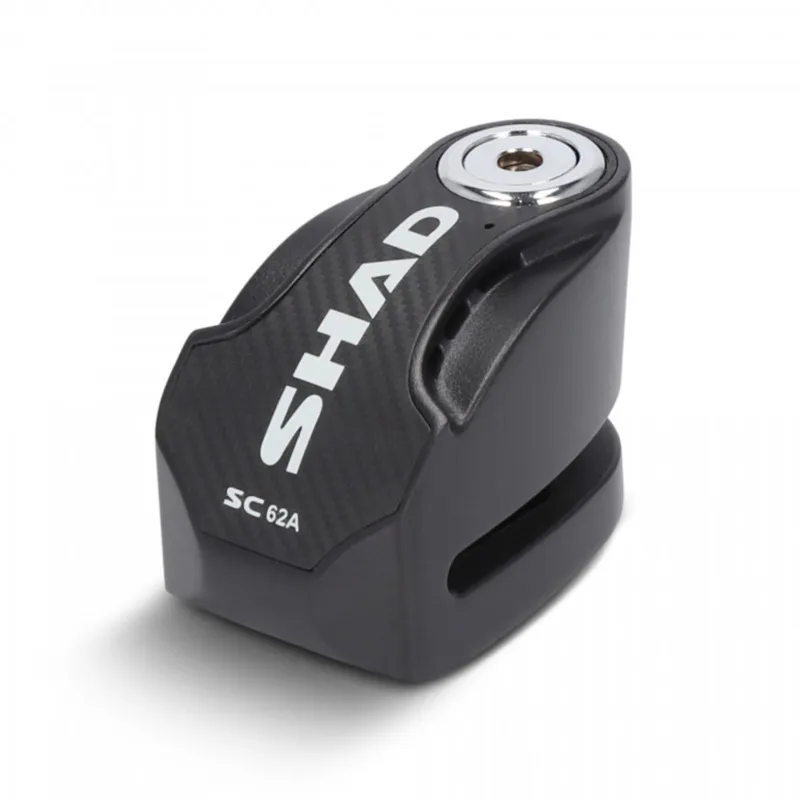Zámek na kotouč s alarmem SHAD SC62A C0S6200A černý pin 10mm Ověřený