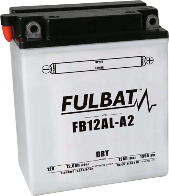 Kup Teď Konvenční motocyklová baterie FULBAT FB12AL-A2 (YB12AL-A2) Včetně balení kyseliny