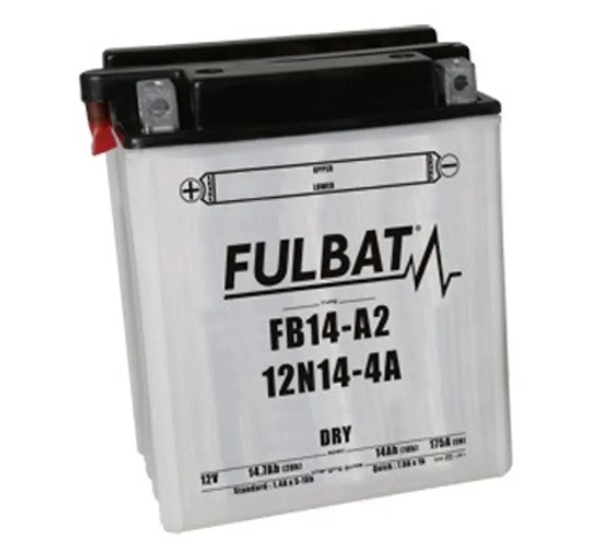Finální Výprodej Konvenční motocyklová baterie FULBAT 12N14-4A