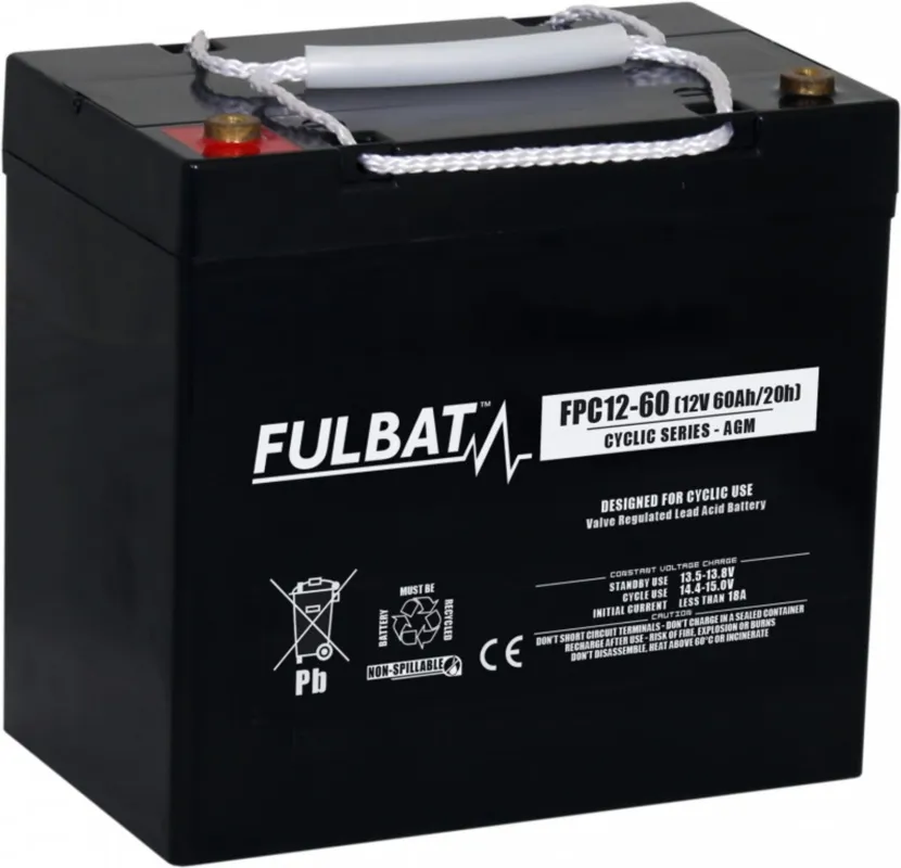 Speciální Cena Baterie AGM FULBAT FPC12-60 (T6)