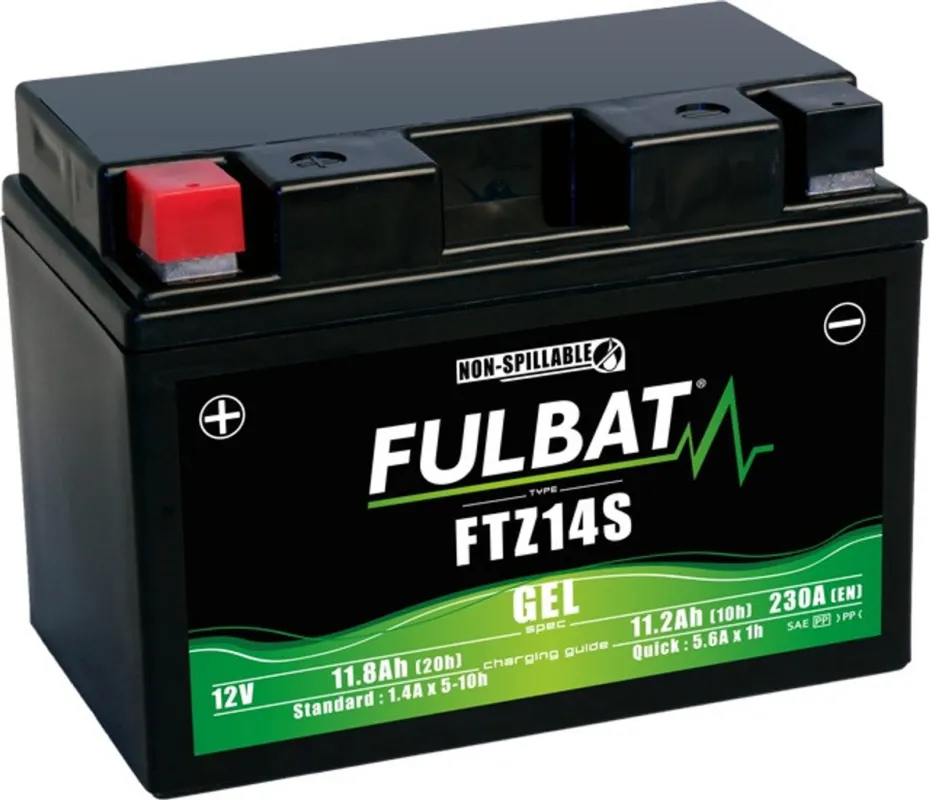 Gelová baterie FULBAT FTZ14S (YTZ14S) Výhodná Nabídka