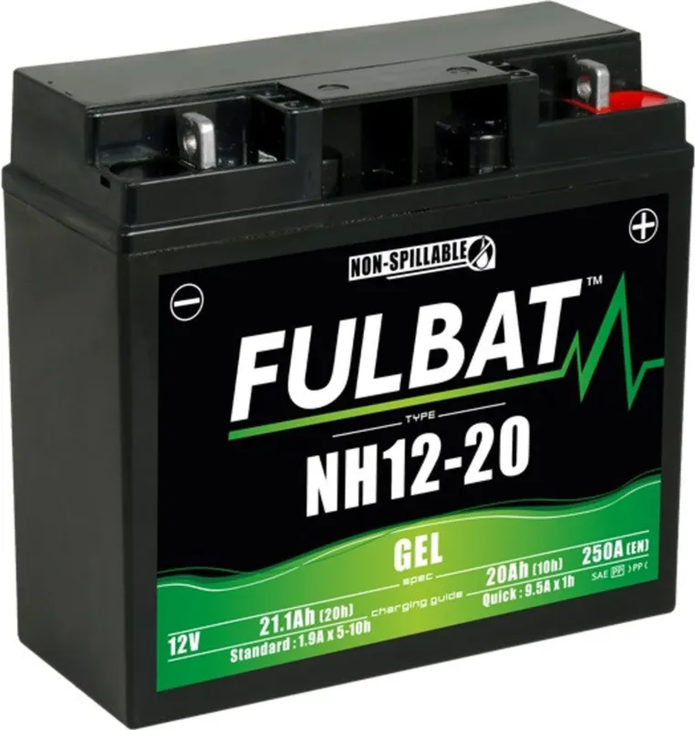 Ihned K Objednání Gelová baterie FULBAT NH12-20