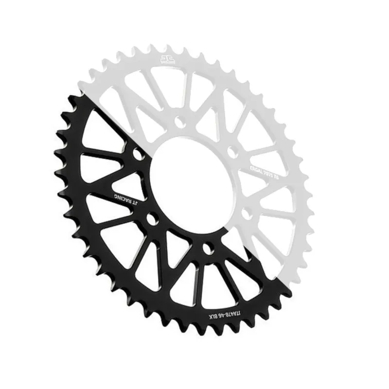Hliníková řetězová rozeta JT JTA 75-42BLK 42 zubů, 520 černá Originální