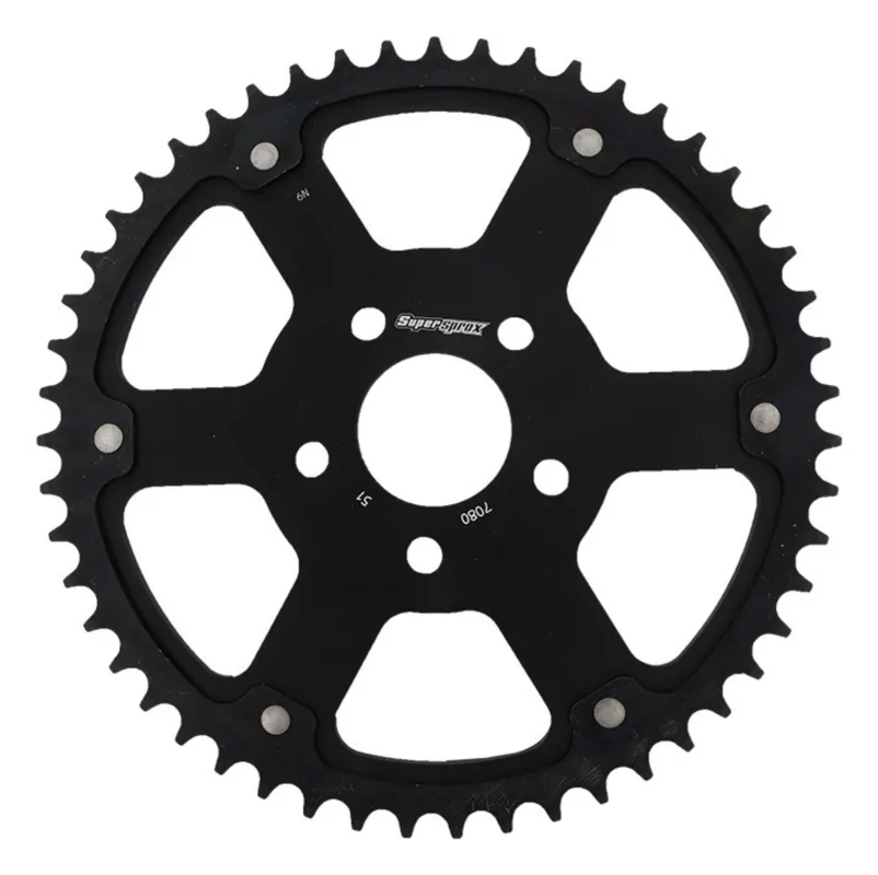 Řetězová rozeta SUPERSPROX STEALTH RST-7080:51-BLK černý Rychlé Dodání