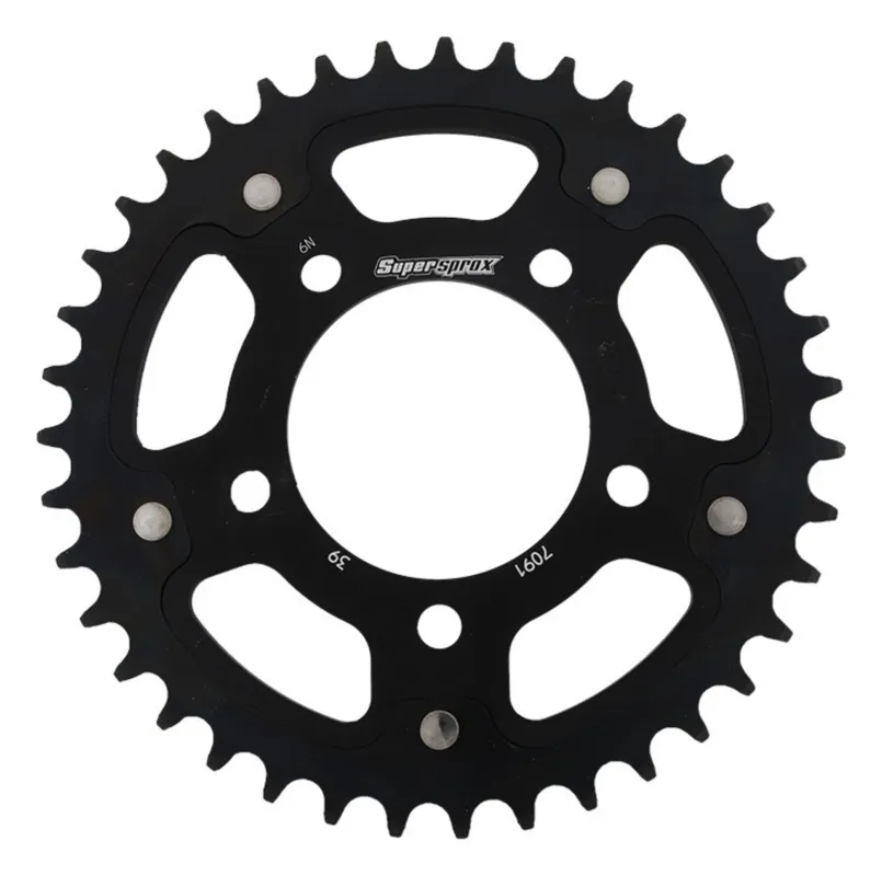 Řetězová rozeta SUPERSPROX STEALTH RST-7091:39-BLK černý 39 zubů, 520 Doprava Zdarma