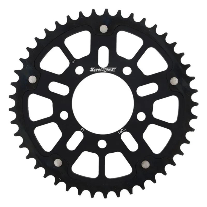 Sleva Řetězová rozeta SUPERSPROX STEALTH RST-7091:45-BLK černý 45 zubů, 520