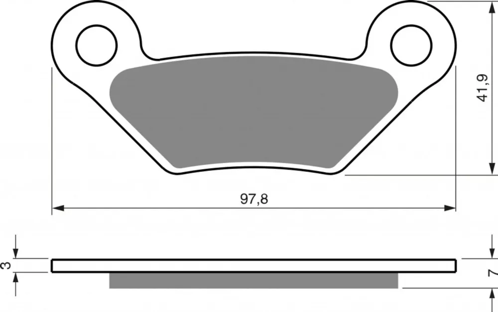 Bezpečná Platba Brzdové destičky GOLDFREN 356 S33 OFF-ROAD REAR