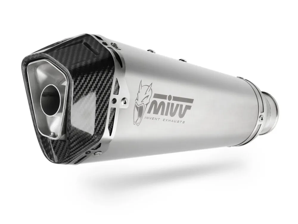 Koncovka výfuku MIVV DELTA RACE B.033.LDRX Stainless Steel / Carbon cap Hit Sezóny