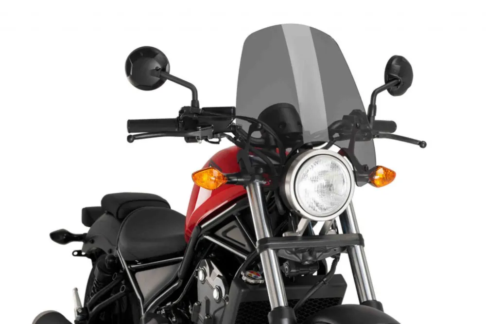 Plexi štít PUIG NEW. GEN TOURING 9462F tmavá kouřová Finální Výprodej