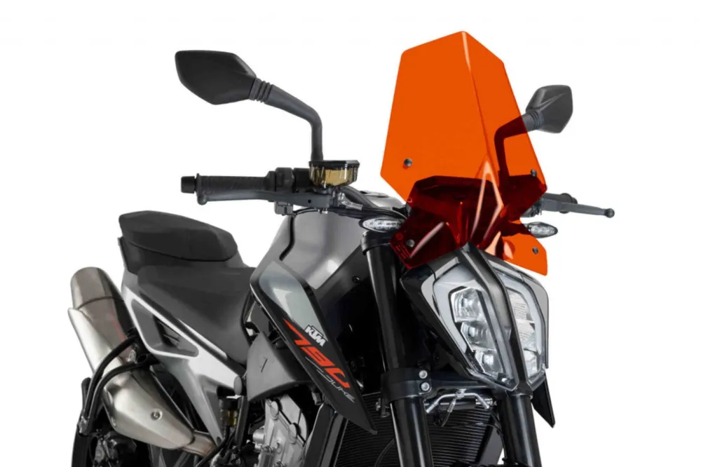 Plexi štít PUIG NEW GEN. SPORT 9668T oranžová Horká Nabídka