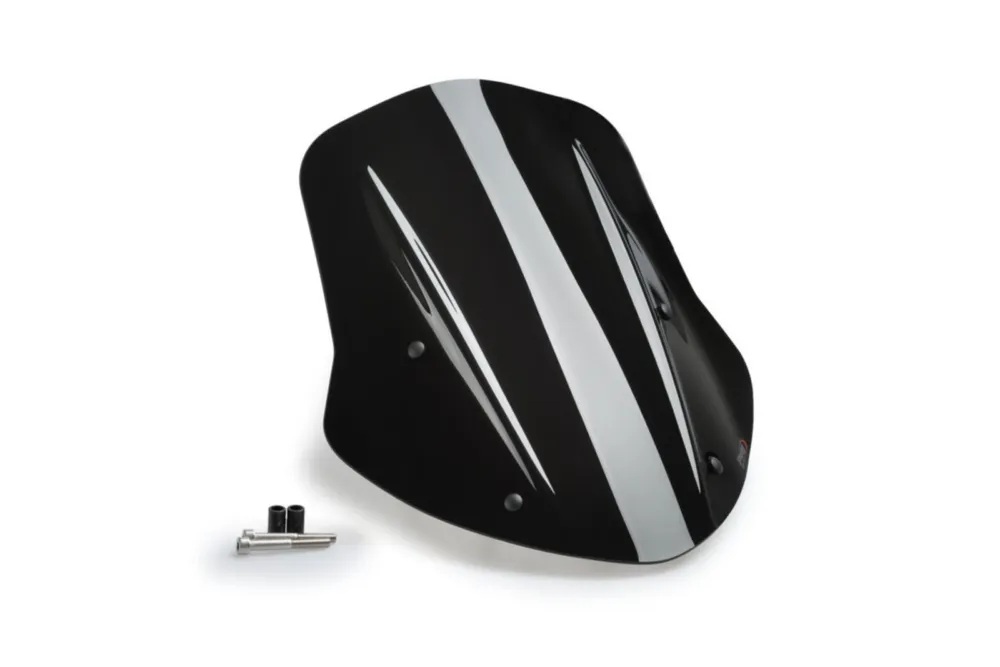 Plexi štít PUIG NEW. GEN TOURING 3775N černý nastavitelný Originální
