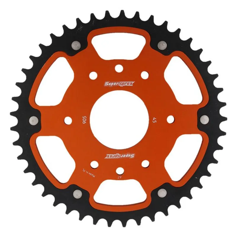 Rozeta SUPERSPROX STEALTH RST-905:45-ORG oranžová 45 zubů, 520 Cenový Hit