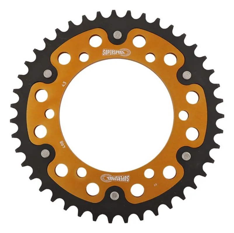 Akční Cena Rozeta SUPERSPROX STEALTH RST-498:43-GLD zlatá 43 zubů, 525