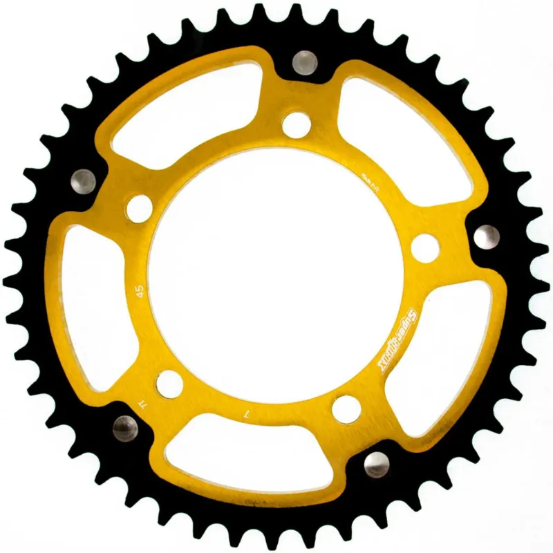 Rozeta SUPERSPROX STEALTH RST-7:45-GLD zlatá 45 zubů, 525 Rychlé Dodání
