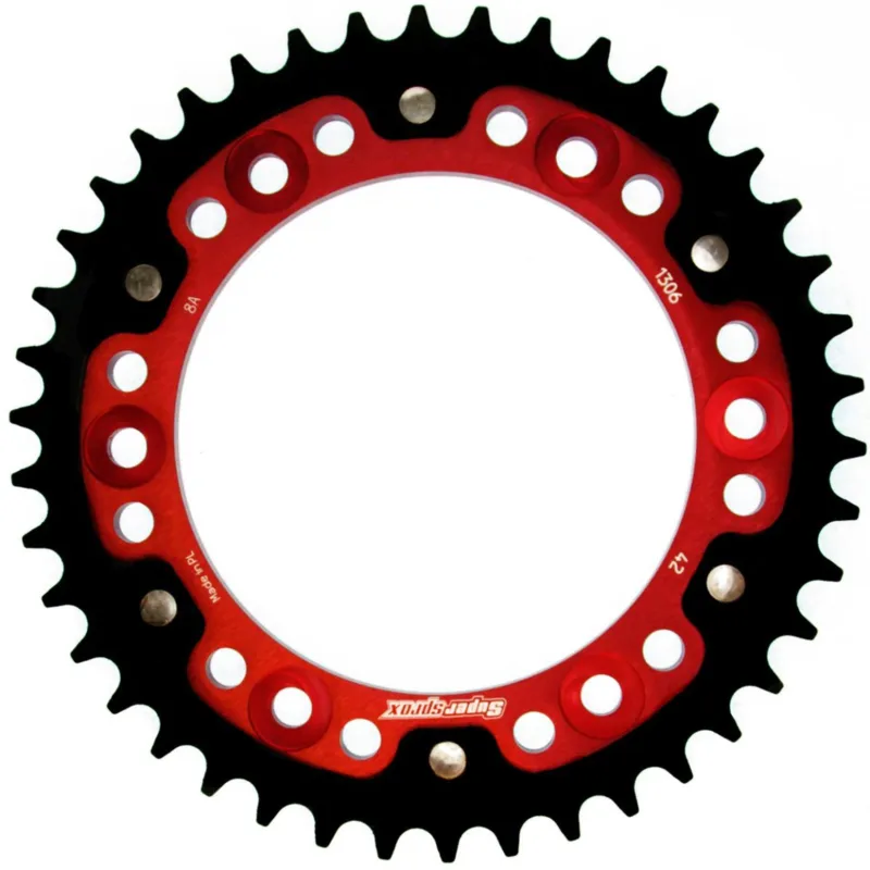 Nejprodávanější Rozeta SUPERSPROX STEALTH RST-1306:42-RED červená 42 zubů, 530