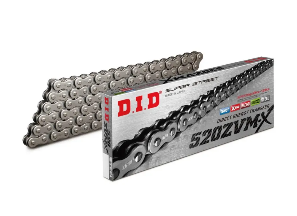Expresní Doručení ZVM-X série X-Kroužkový řetěz D.I.D Chain 520ZVM-X 106 L