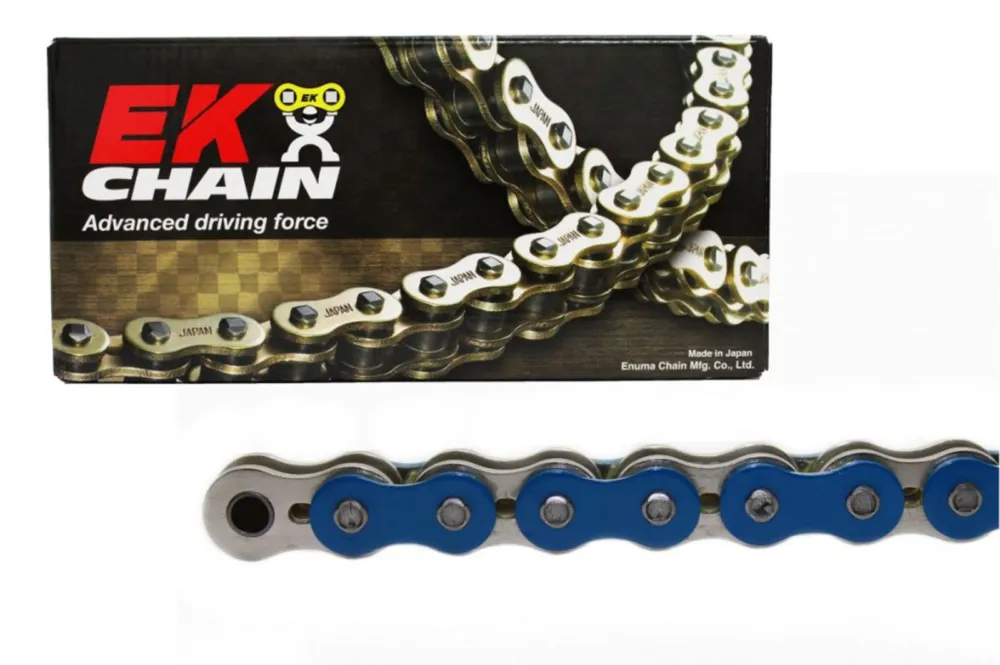 QX-kroužkový řetěz OEM kvality EK 530 MVXZ 1 L modrá Novinka