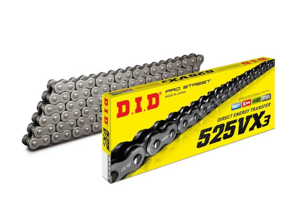 VX série X-Kroužkový řetěz D.I.D Chain 525VX3 106 L Výprodej