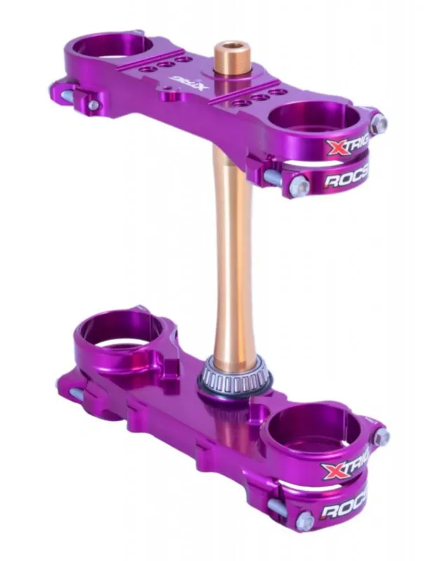 Levný Brýle na vidlice s trojitým uchycením X-TRIG ROCS TECH 40201021 22mm fialová