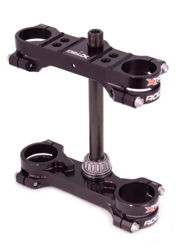 Brýle na vidlice s trojitým uchycením X-TRIG ROCS TECH 40704008 22mm černá Sleva