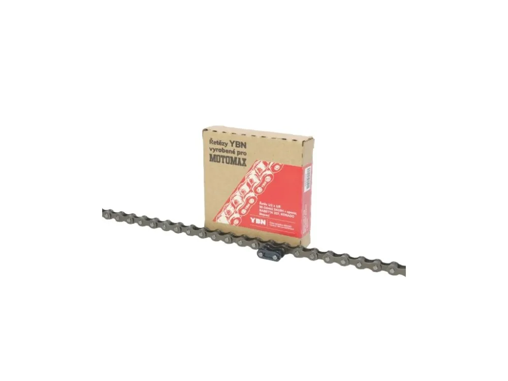Horká Nabídka Řetěz 1/2 x 1/8 - 90 článků, YBN-MOTOMAX S410H + spona, BABETTA 207, KORADO šlapací -M
