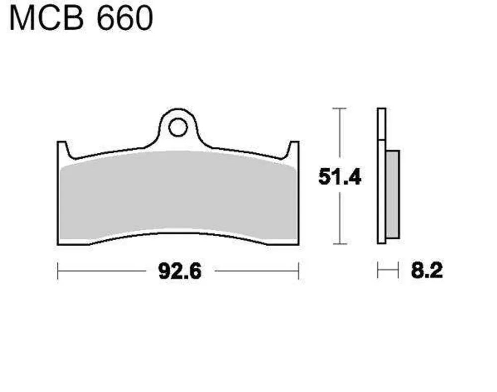 Brzdové destičky LUCAS MCB 660 SV Cenová Bomba