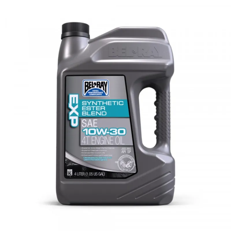 Motorový olej Bel-Ray EXP SYNTHETIC ESTER BLEND 4T 10W-30 4 l Oblíbený