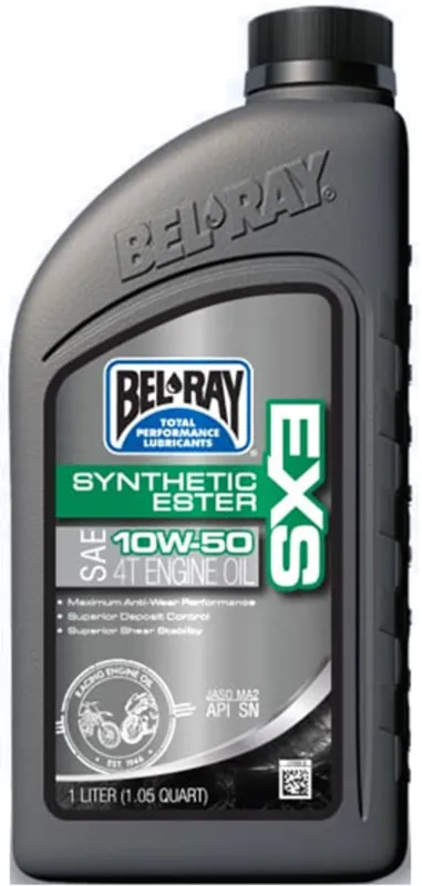 Motorový olej Bel-Ray EXS FULL SYNTHETIC ESTER 4T 10W-50 1 l Expresní Doručení
