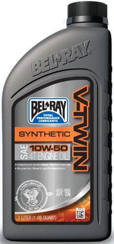 Motorový olej Bel-Ray V-TWIN SYNTHETIC 10W-50 1 l Jen Po Omezenou Doba