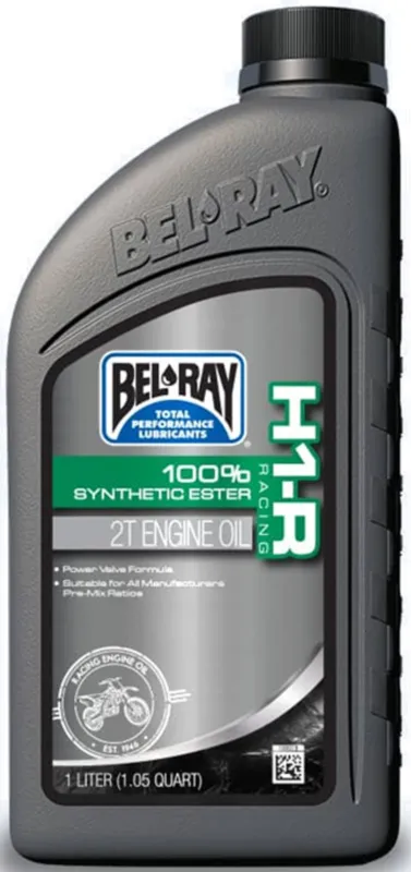 Expresní Doručení Motorový olej Bel-Ray H1-R RACING 100% SYNTHETIC ESTER 2T 1 l