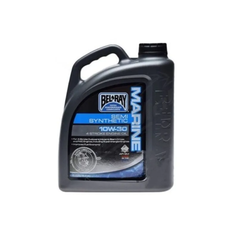 Jen Po Omezenou Doba Motorový olej Bel-Ray MARINE SEMI-SYNTHETIC 4T 10W-30 4 l