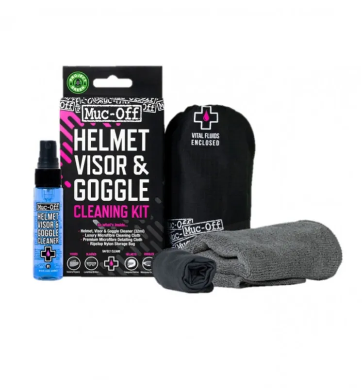Super Cena Sada na čištění helmy, plexi MUC-OFF 20802