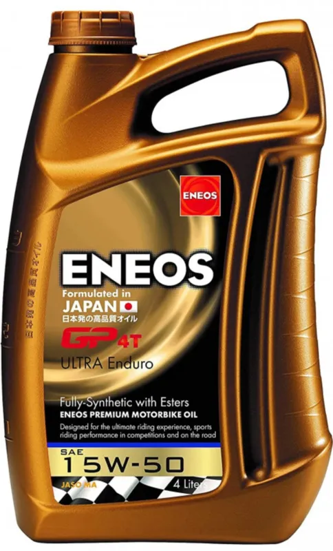 Doprava Zdarma Motorový olej ENEOS GP4T Ultra Enduro 15W-50 E.GP15W50/4 4l