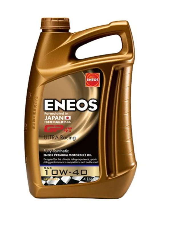 Motorový olej ENEOS GP4T ULTRA Racing 10W-40 E.GP10W40/4 4l Omezená Nabídka