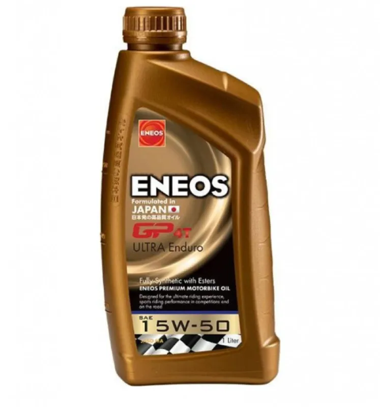Finální Výprodej Motorový olej ENEOS GP4T Ultra Enduro 15W-50 E.GP15W50/1 1l
