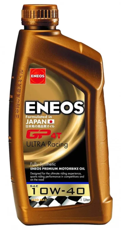 Motorový olej ENEOS GP4T ULTRA Racing 10W-40 E.GP10W40/1 1l Oblíbený