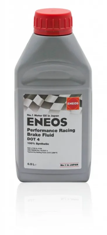 Dokud Zásoby Vydrží Brzdová kapalina ENEOS Performance Racing Brake Fluid DOT 4 E.RBRDOT4 0,5l