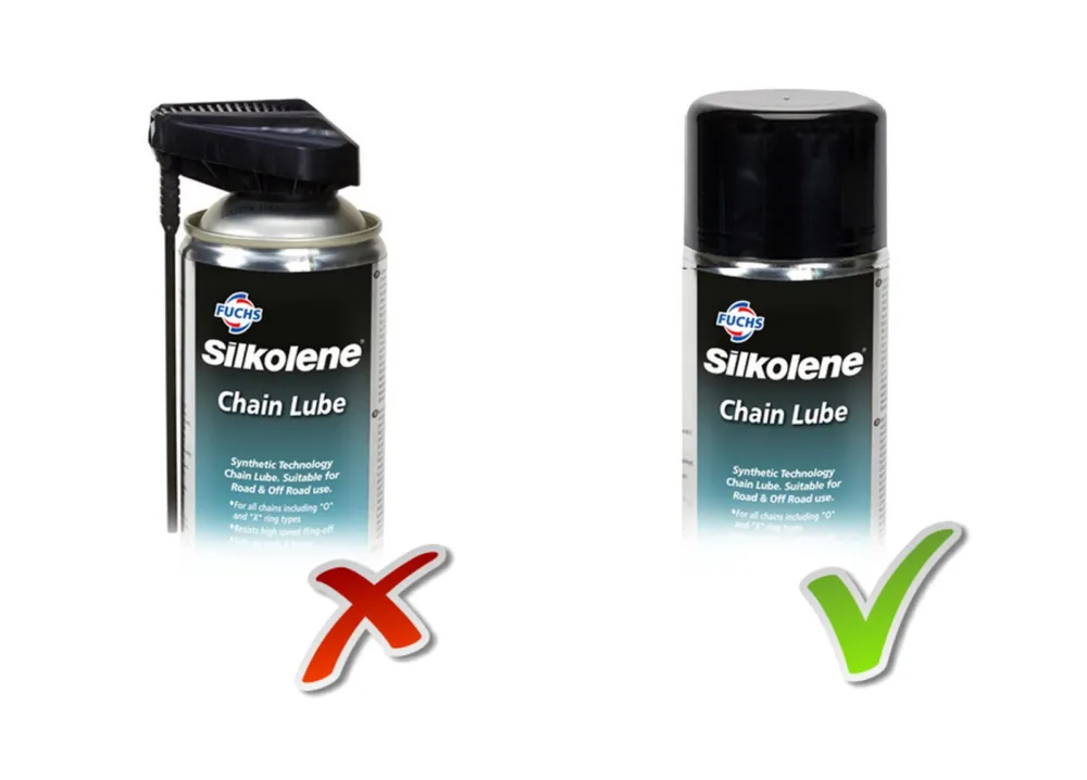 Mazivo na řetěz SILKOLENE CHAIN LUBE SPRAY 601398605 0,5 l Akce