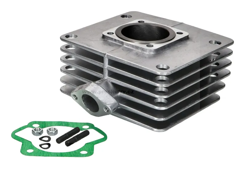 Nová Kolekce Polotovar válce Motegra zdvih=44mm průměr=49mm 85ccm 4 kanálový pro Simson S51, KR51/2, SR50