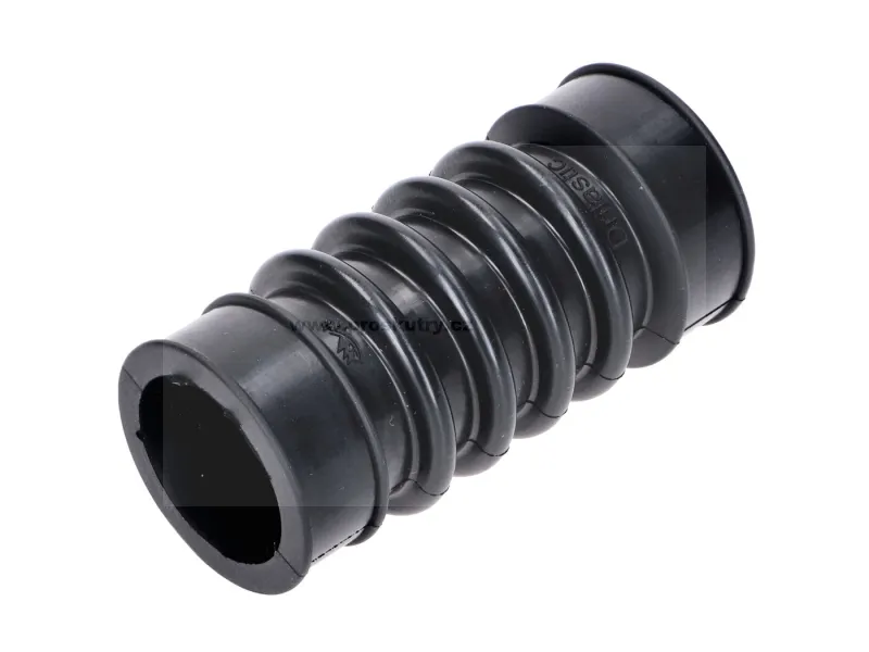 Autentický Gumové měchy sání Drilastic 28/34mm 85mm černé pro Zündapp, CS 25, 50, CX Hai Type 448, moped, moped, mokick