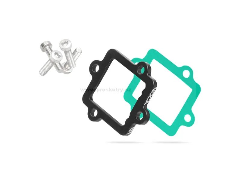 Must-Have Distanzní podložka membránového bloku VOCA CNC – 5 mm, černá (Minarelli ležaté motory)