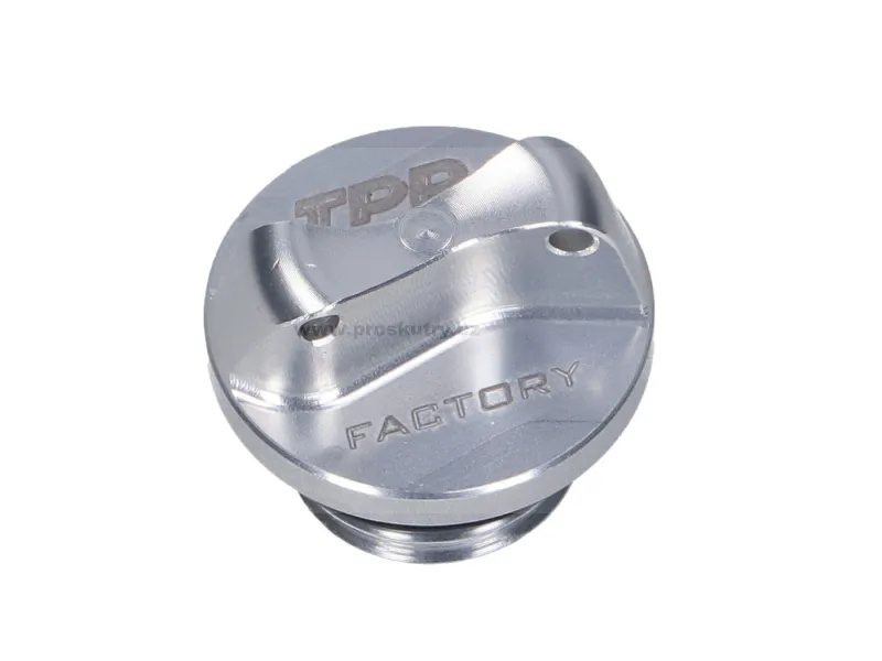 Vrácení Zdarma Zátka oleje CNC TPR Factory stříbrný M16 s těsnícím kroužkem pro Minarelli AM3, AM4, AM5, AM6
