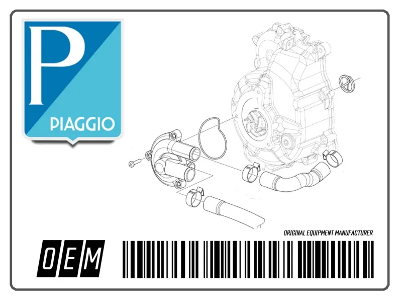 Rozvodový řetízek pro Piaggio 125/200ccm Finální Výprodej