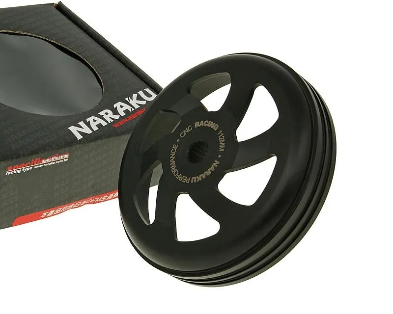 Spojkový zvon Naraku V.2 CNC 112mm pro CPI, Keeway, Generic, Morini Dokud Zásoby Vydrží