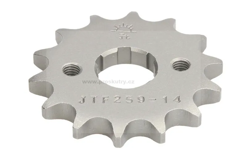 Řetězové kolečko JT 14z 428 šířka vnitřního ozubení 4mm s roztečí 18/20 pro Rieju, SYM, Daelim, Sachs, Kawasaki Jen Po Omezenou Doba